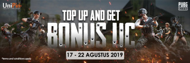 Top up and Got Bonus UC!